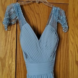 Beautiful cap sleeve formal gown